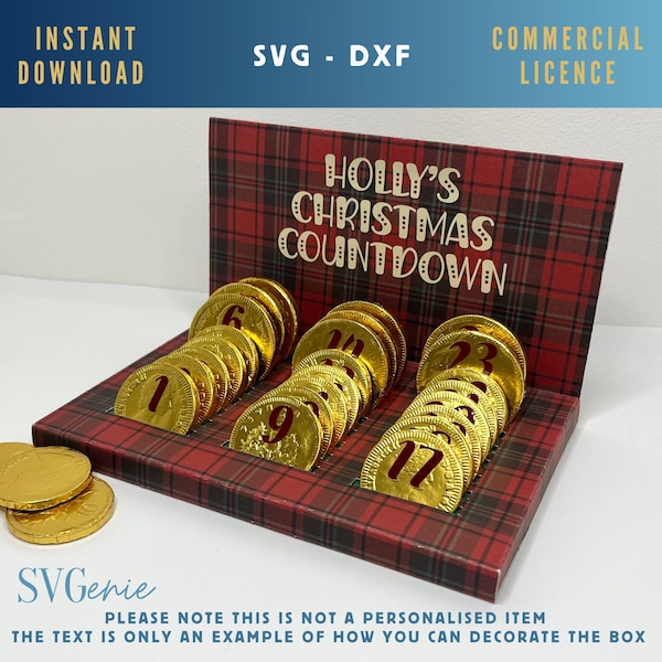 Coin Advent Calendar Etsy UK