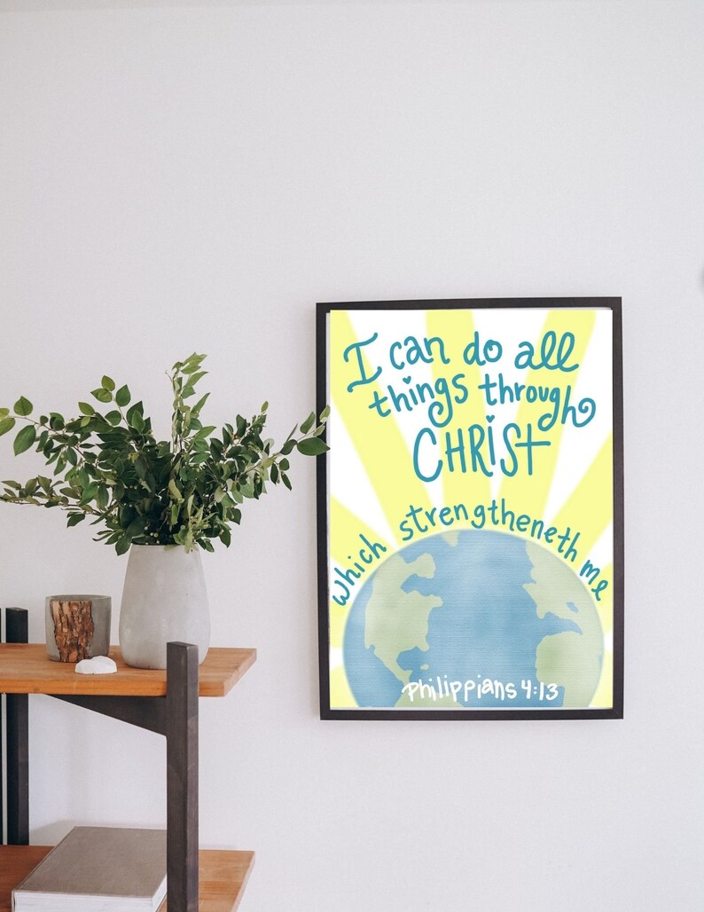 I can do all things through christ 2023 youth theme digital etsy