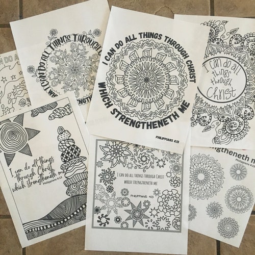 Youth Theme Coloring Sheets Young Women Activity Young Women Etsy