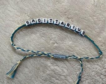 Sagittarius Friendship Bracelet | Zodiac Sign