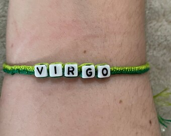 Virgo Friendship Bracelet | Zodiac Sign