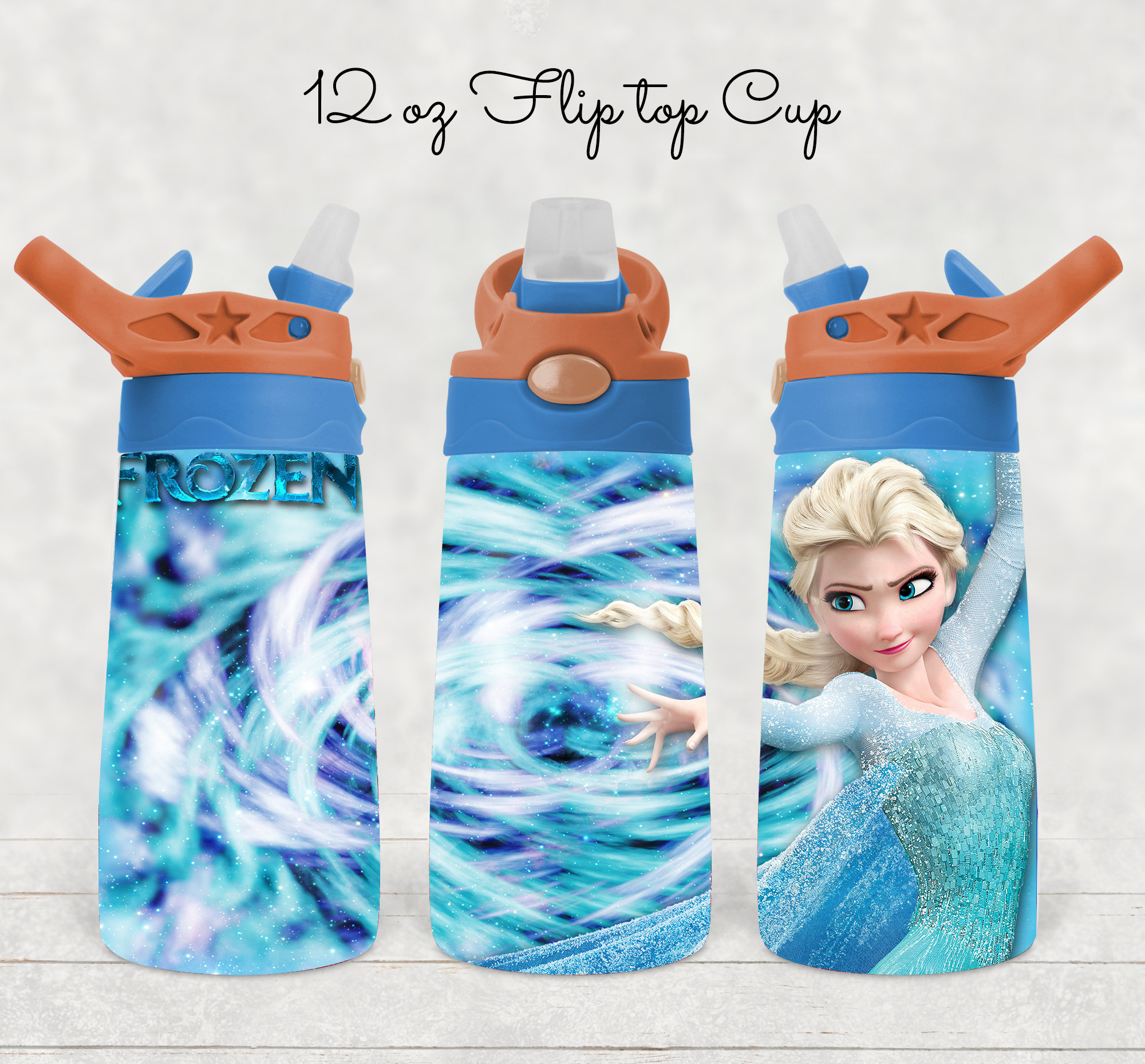 12oz Kids Flip Top Sippy Cup Sublimation Design, Under the Sea, Fish Flip  Top Kids Sublimation Design, Instant Download, Tumbler Template 