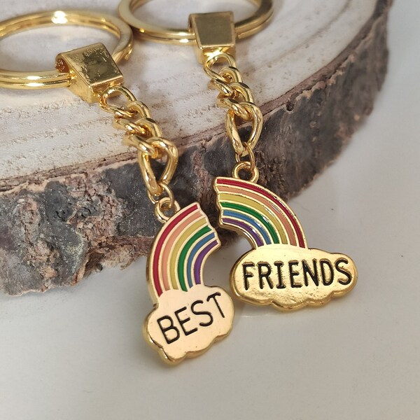 Freundschaft Anhänger | Best Friends Schlüsselanhänger | Freundinnen Geschenk | Beste Freundin Geschenk