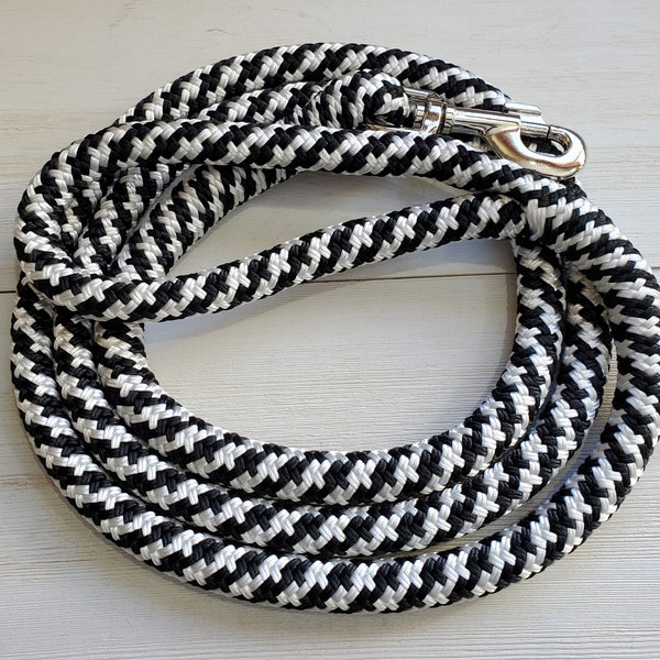 Custom Rope Dog Leash - You choose the length - Lots of colors - Fast shipping!