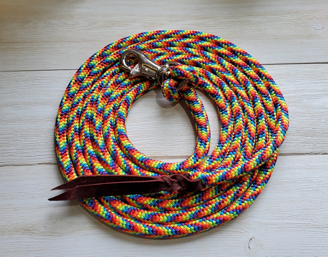Custom Training Lead Rope - Your Choice of Swivel Clasp/bull Snap ...