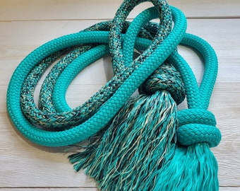 Cordeo, Neck Rope, Liberty Neck Rope, Bridleless Neck Rope, Clinician Rope, Yacht Rope - CUSTOM MADE - Lots of colors! Fast Shipping!