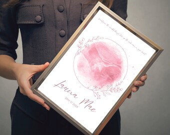 Miscarriage Ultra Sound Keepsake Stillborn Baby Memorial | Digital Print