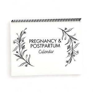 Pregnancy and Postpartum Calendar