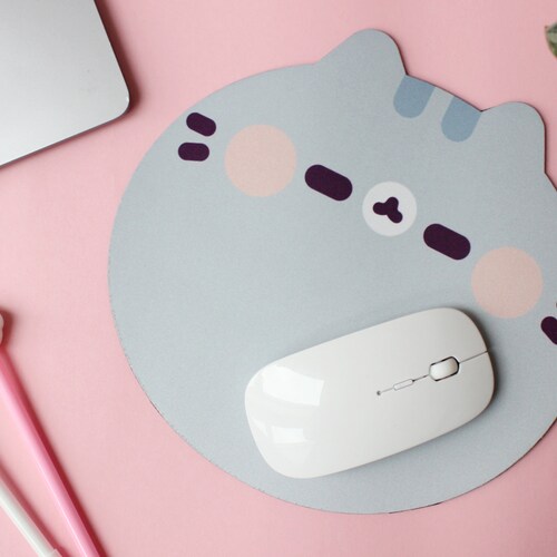 Cute Usagi Kawaii Mouse Pad Pastel Kawaii Aesthetic Mouse Etsy
