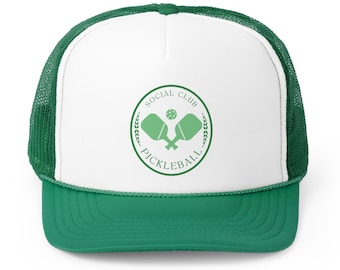 Pickleball Hat - Pickleball Cap - Pickleball Women's Hat - Hat Pickleball - Pickleball Social Club Hat - Pickleball Trucker Hat