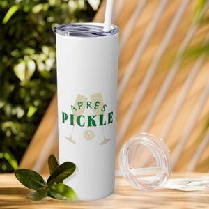 Pickleball Tumbler - Pickleball Waterbottle - Funny Pickleball Tumbler - Tumbler for Pickleball Team - Pickleball Gear