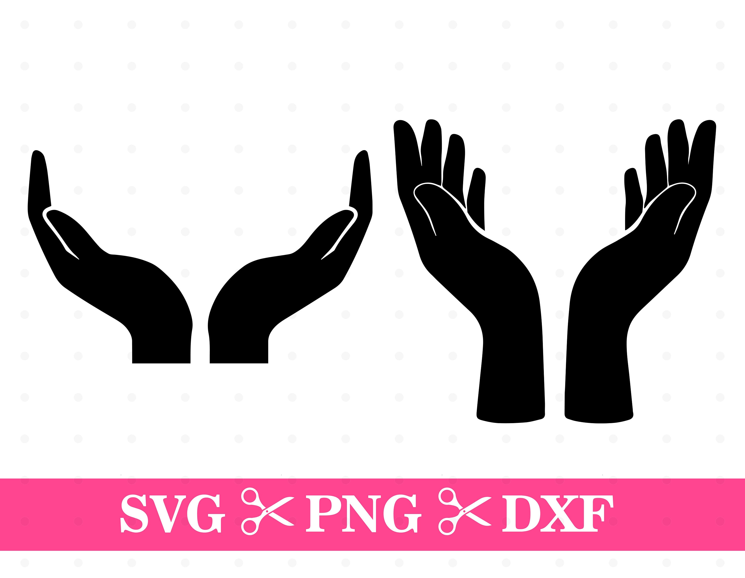 Hands Clipart - Etsy