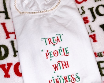 kindness christmas sweater