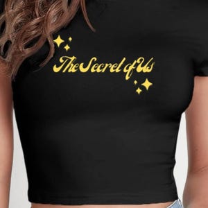 GA TSOU baby tee, Gold Embroidered Crewneck | Music Merch Gift for Fans