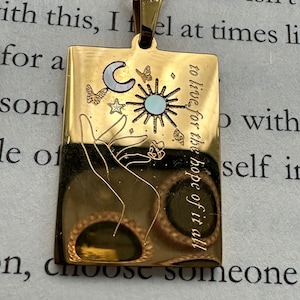 to live for the hope of it all august necklace image 3