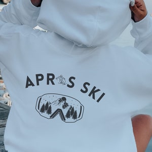 Ski instructor hoodie birthday gift friends and family, winter sport hoody, snow skiing hoodie, ski lover gift, mountain hoodie