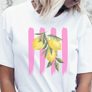 Lemon shirt women png lemon shirt png bright lemon png lemon t-shirt design lemon summer sublimation lemon shirt girl png instant download