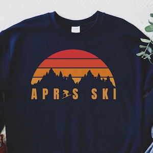 Ski instructor sweater gif for ski lover, matching skiing sweatshirt for family vacation, snow skiing winter sport sweatshirt birthday gift