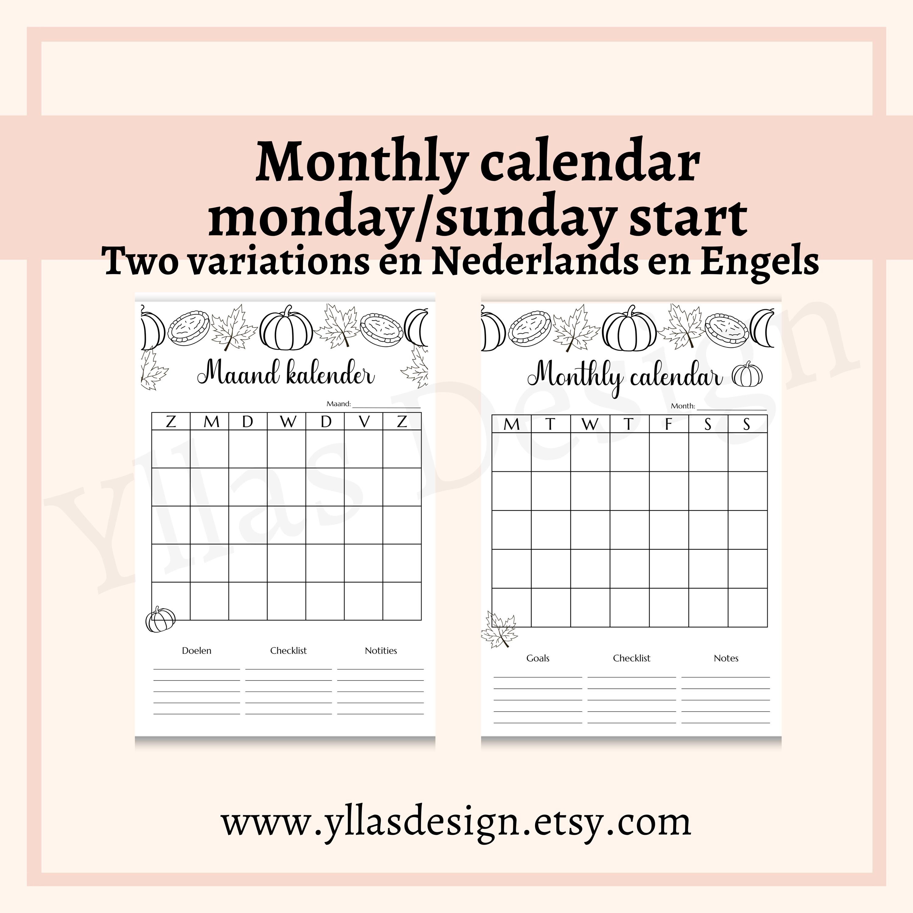 Oktober Journal - Etsy, image size:3000x3000