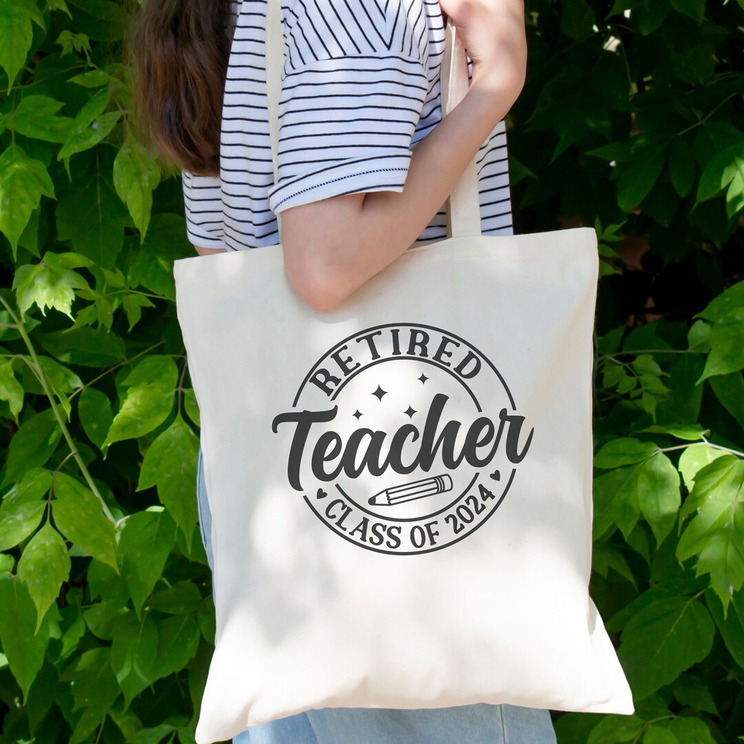 Teacher Going Away Gift
 Teacher Retirement 2024 Tote Bag Gift for Teacher Going Away Etsy