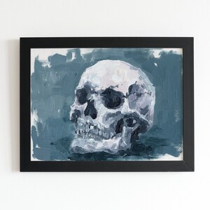 Gothic Skull Print,Printable Wall Art, Skull Decor, Skull Print, Gothic Skull, A4 Size