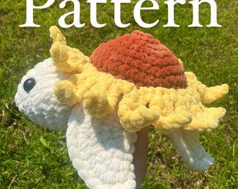 Sunflower Turtle Crochet Pattern