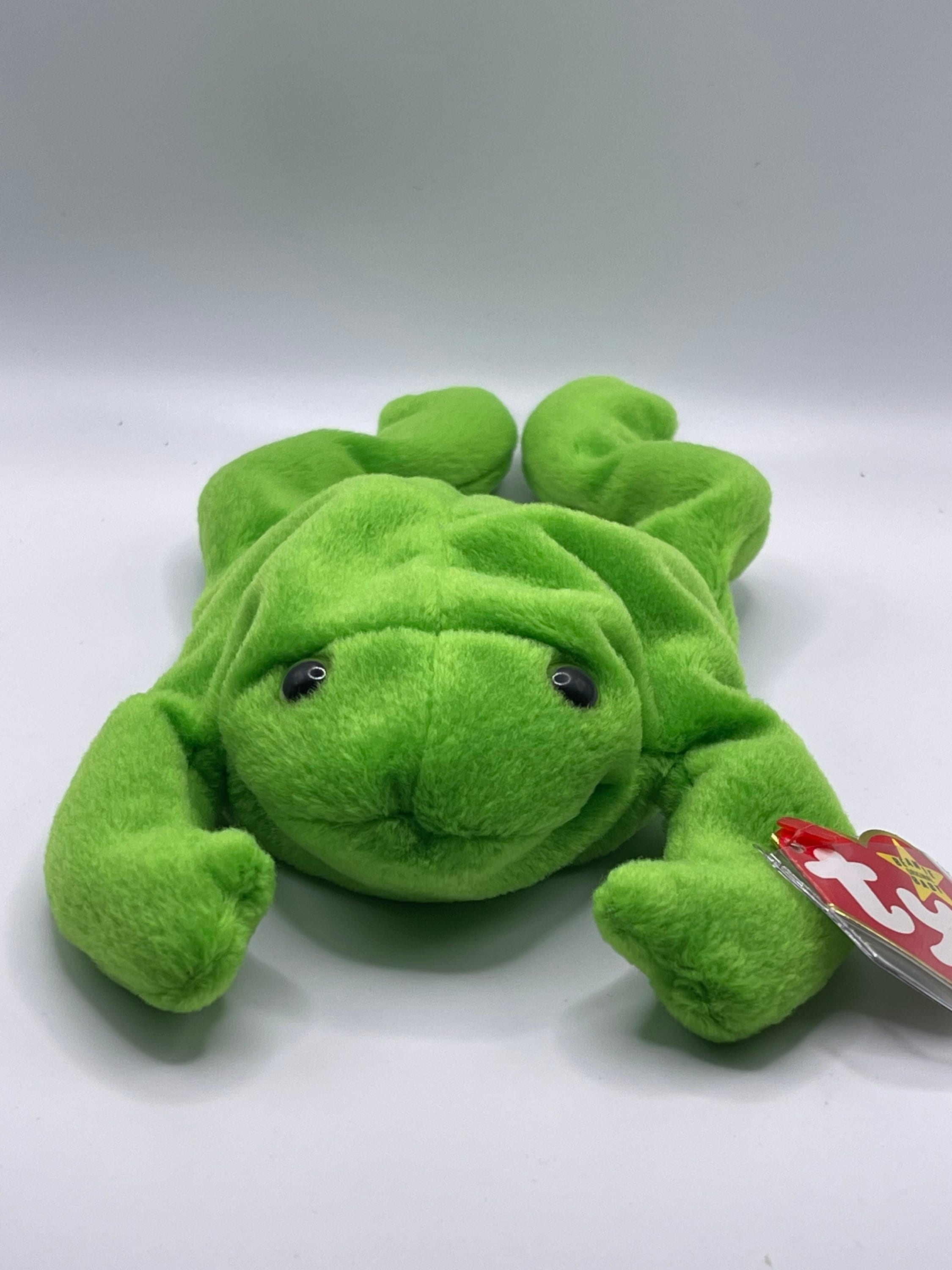Rare Ty Beanie Baby legs the Frog Style 4020 04.25.1993 