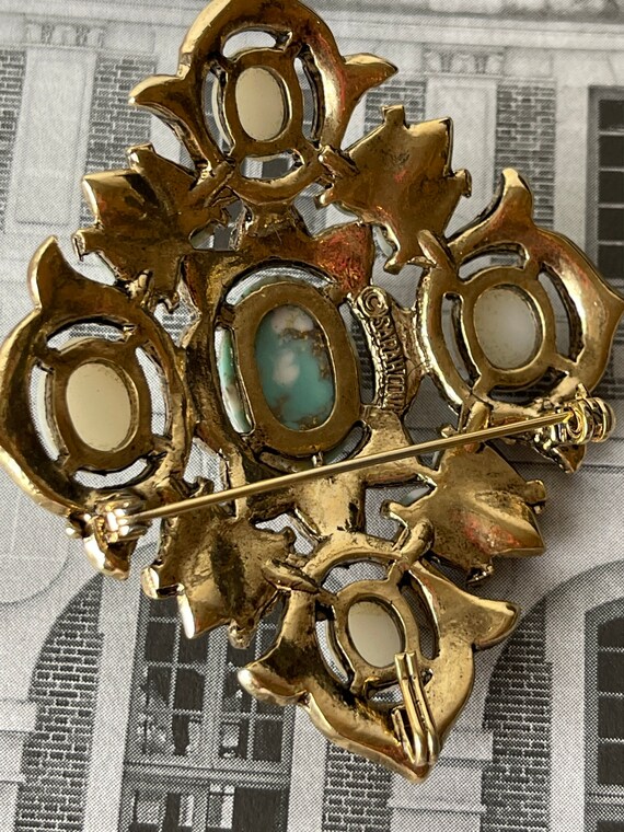 Vintage Sarah Coventry Remembrance Brooch - image 4