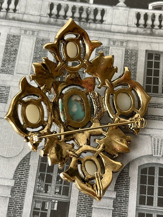 Vintage Sarah Coventry Remembrance Brooch - image 5
