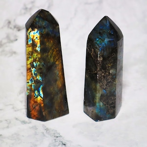 Labradorite tip, polished | Madagascar / Brazil