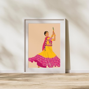 Gujarati Art, Dandiya Art, Gujju Art, Garba Art, Desi Home Decor