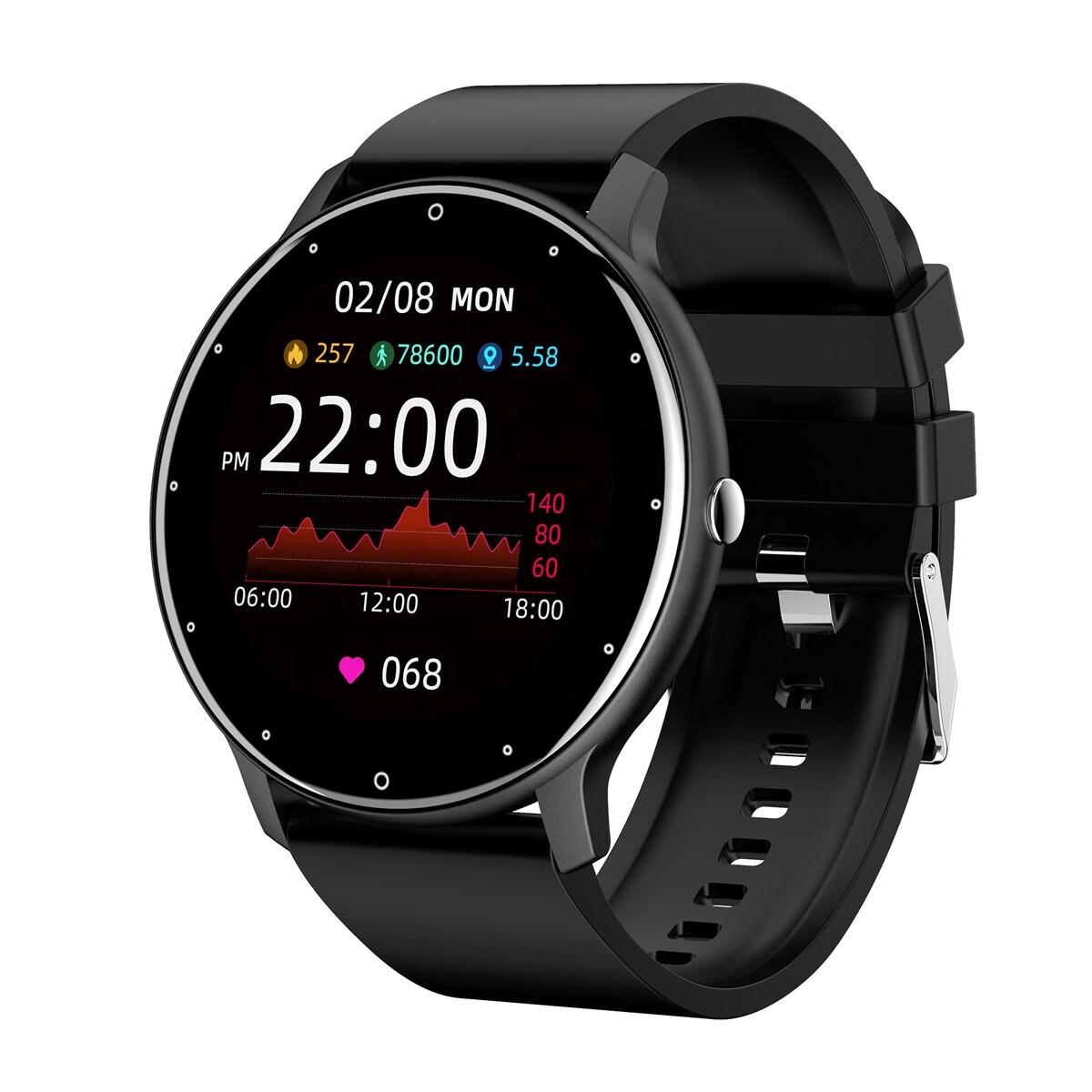 ZL02 Smartwatch CE Rohs Fitness Bracelet Watch Women Heart | Etsy UK