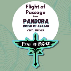 Flight of Passage | Pandora: World of Avatar | Disney World | Animal Kingdom | Stickers, Clings, Decals