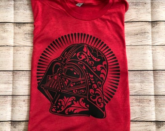 Camiseta con calavera de azúcar de Darth Vader