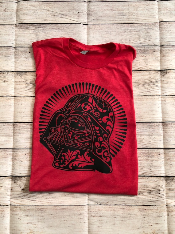 Darth Vader Sugar Skull T shirt Etsy