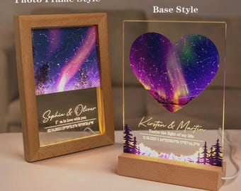 Anniversary Gift for Her Him, Romantic Valentines Day Couples Gift for Boyfried, Engagement, Constellation Lamp, Star Map Night Light Lamp