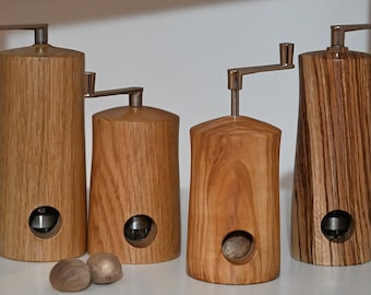 Muskatmühle aus Holz