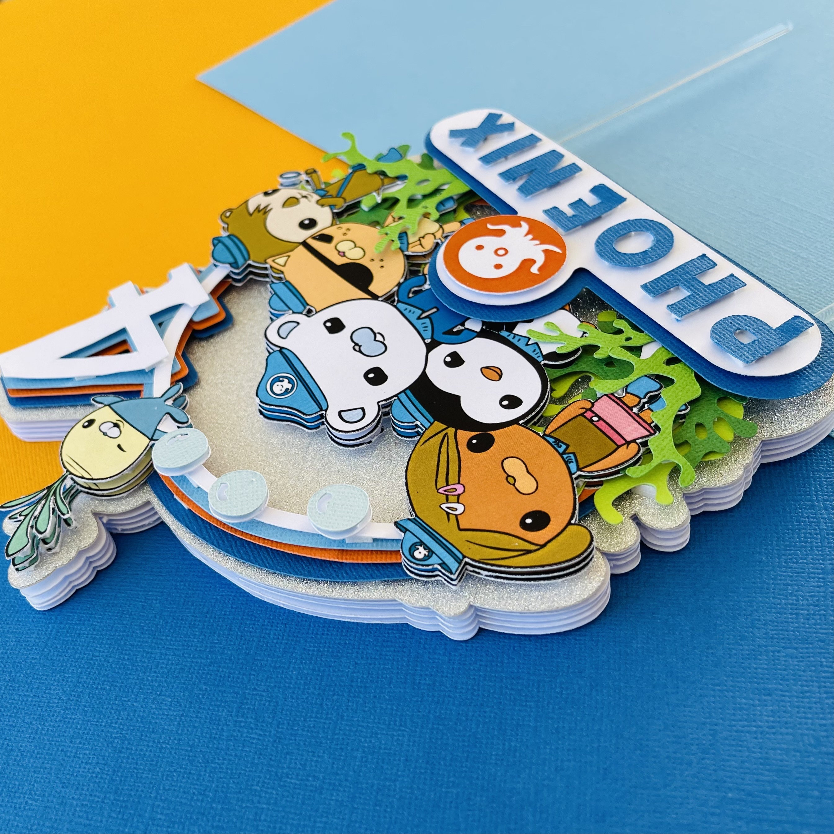 Octonauts Cake Topper With Flashing Lights Etsy Australia