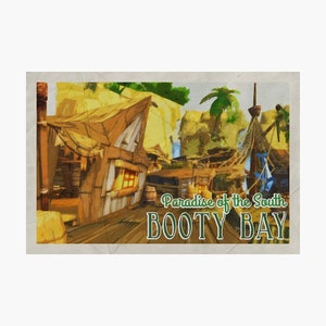 Booty Bay Reise Postkarte (World of Warcraft)