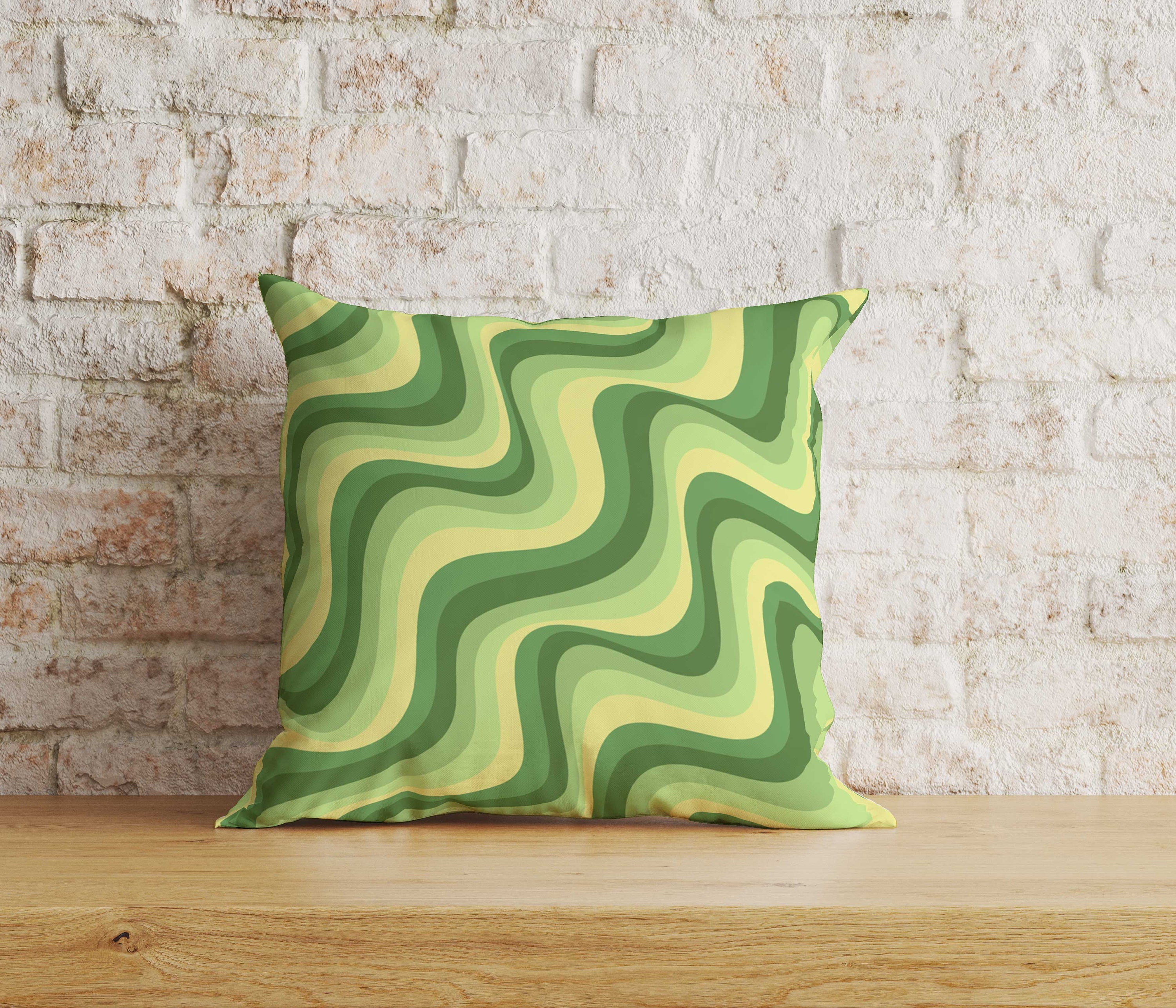 Retro Cushion Cover, Retro Pillowcase, 70s Cushion Cover