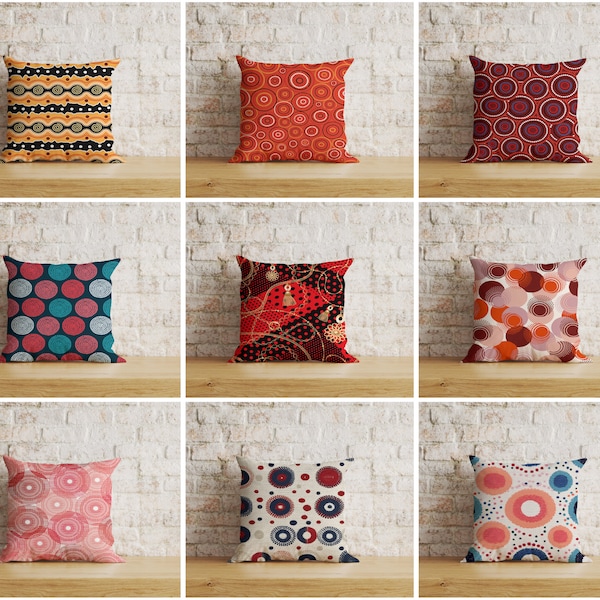 Aboriginal Art Cushion Cover Etsy UK