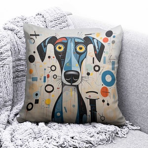 Cat and Dog Cushion Cover, Cartoon Pillow Case, Siamese Cat Cushion Case, Noble Cat Pillow Covers, Throw Pillows With Cats On Them