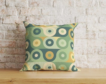 Retro Cushion Cover, Retro Pillowcase, 70s Cushion Cover