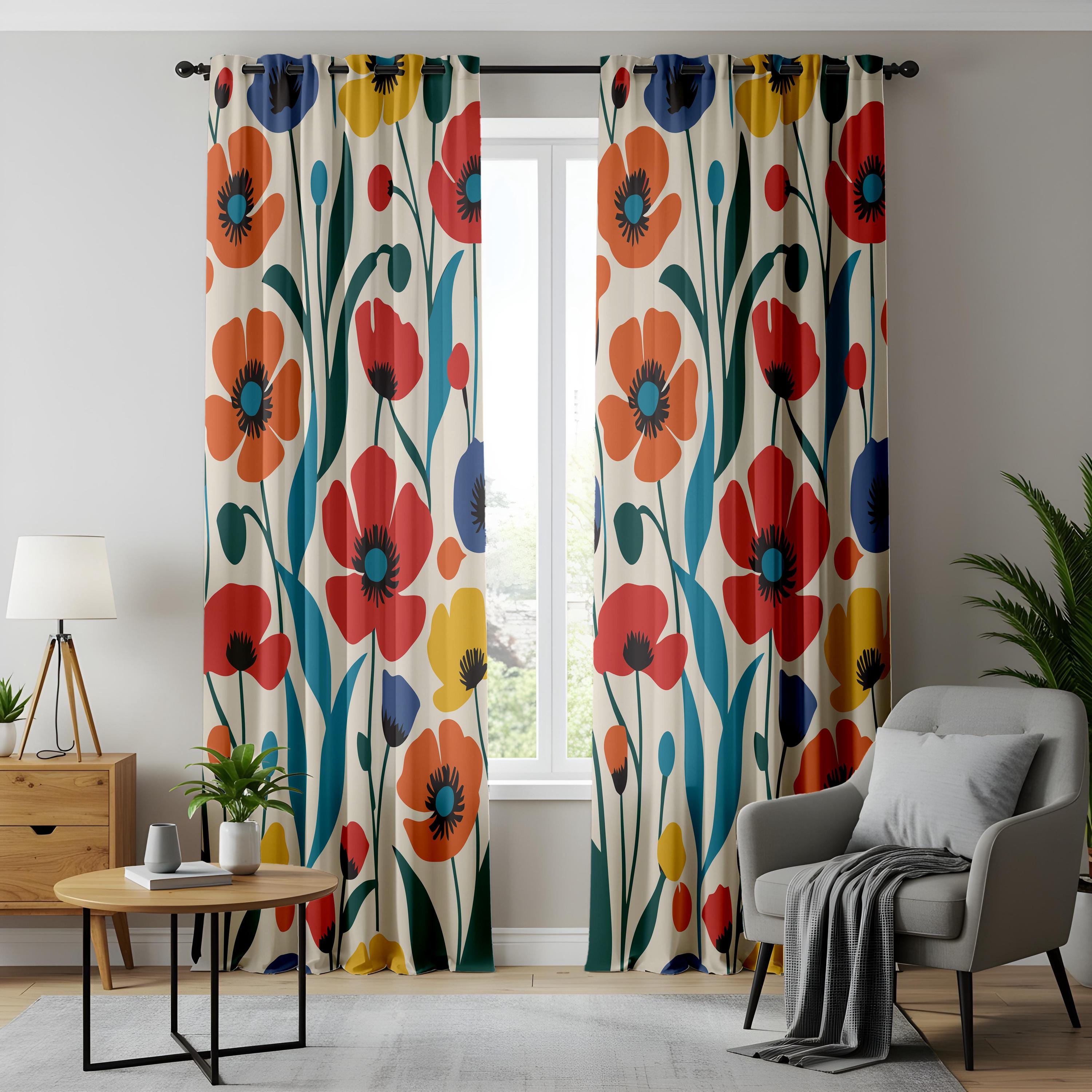 White coral curtains - Etsy Österreich, image size:3000x3000