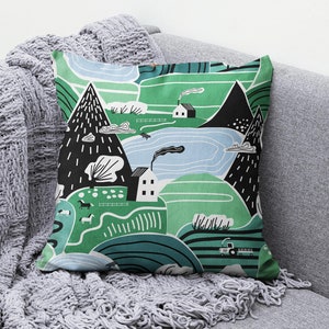 Funda de cojín para niños, bonita funda de cojín, funda de almohada decorativa, decoración de ropa de cama bohemia para guardería, cojín de inauguración de la casa, regalo para niños