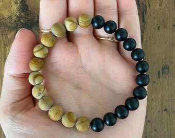 Black Bear Perlenarmband
