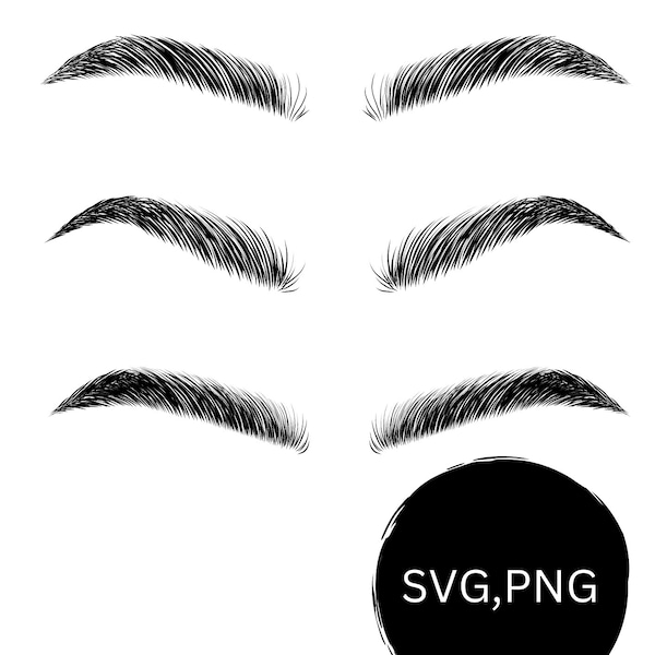 Eyebrow Stencil Etsy