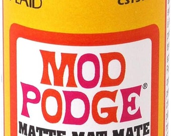 Mod Podge Sealer, Glue, and Finish, Matte Finish, Clear, 2 fl oz