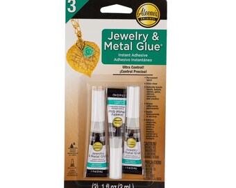 Aleene's Jewelry & Metal Glue, .1 oz, 3 Tubes