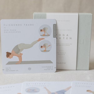 Yoga Karten Stärke & Balance Set